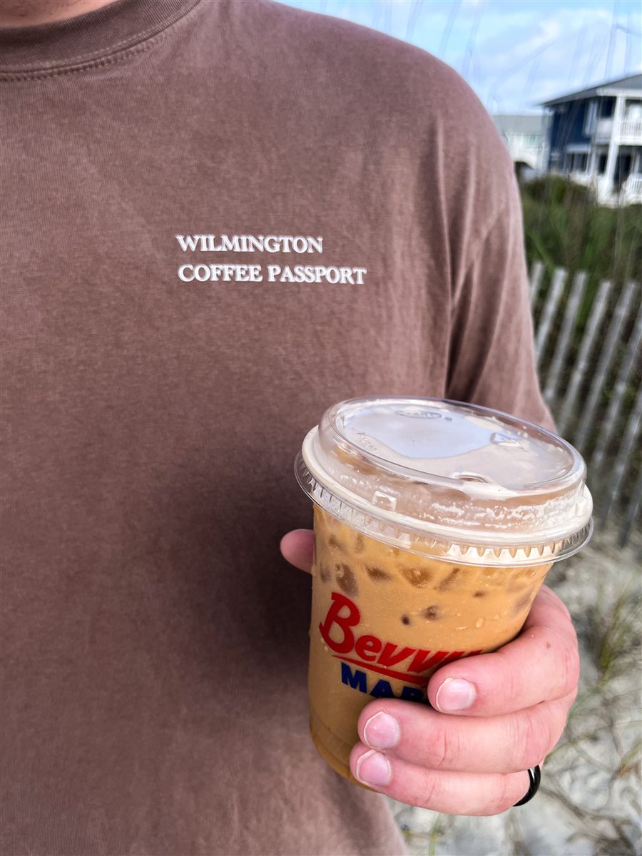 Brown shirt front